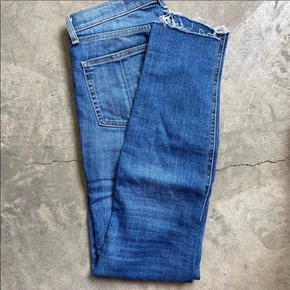 Rag and Bone High Rise Skinny El cut hem Jeans - Picture 7 of 14